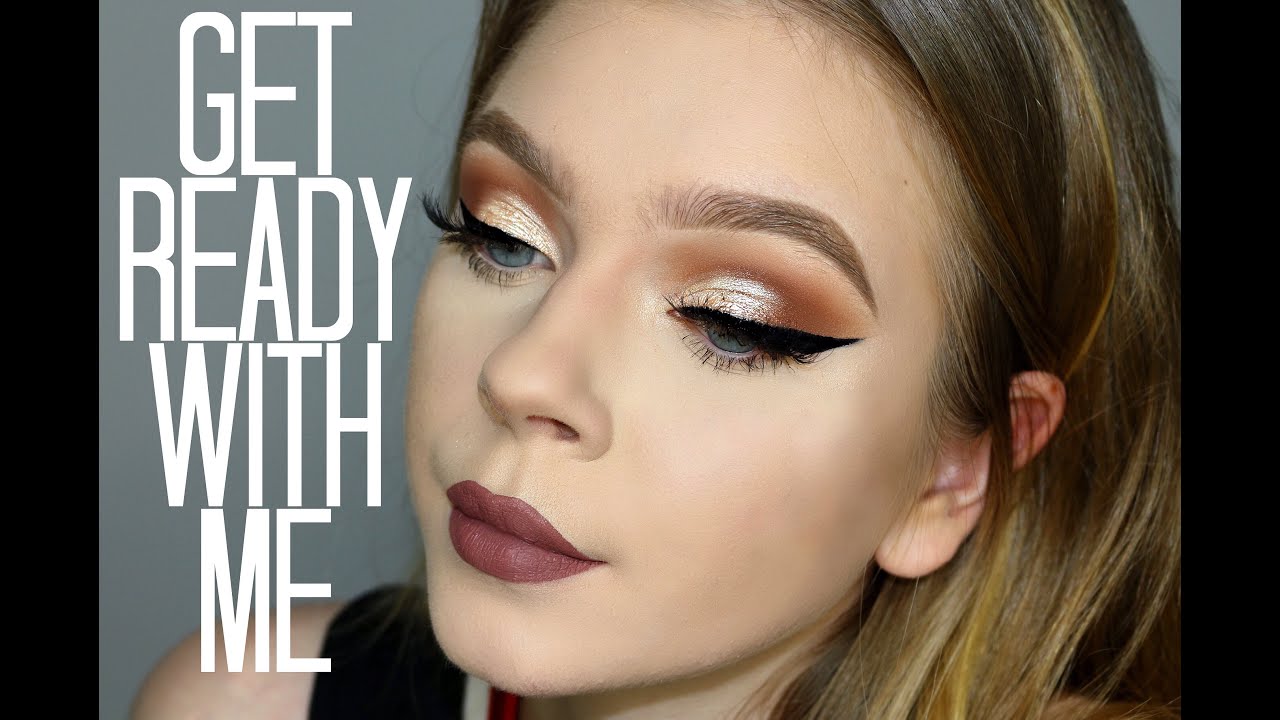 Get Ready With Me | Neutrals + Mauves | Morphe 35K Palette | TutorialsByTina