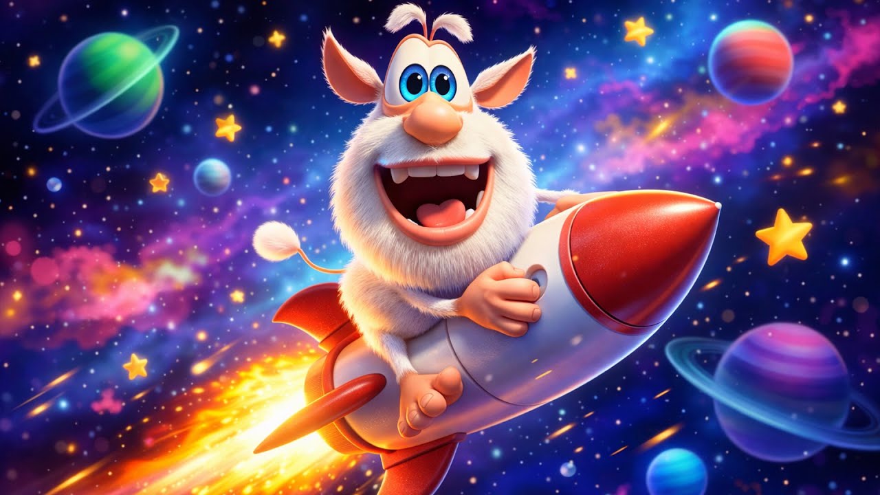 Booba 🚀 Space Adventure 🛸 Cartoons for kids