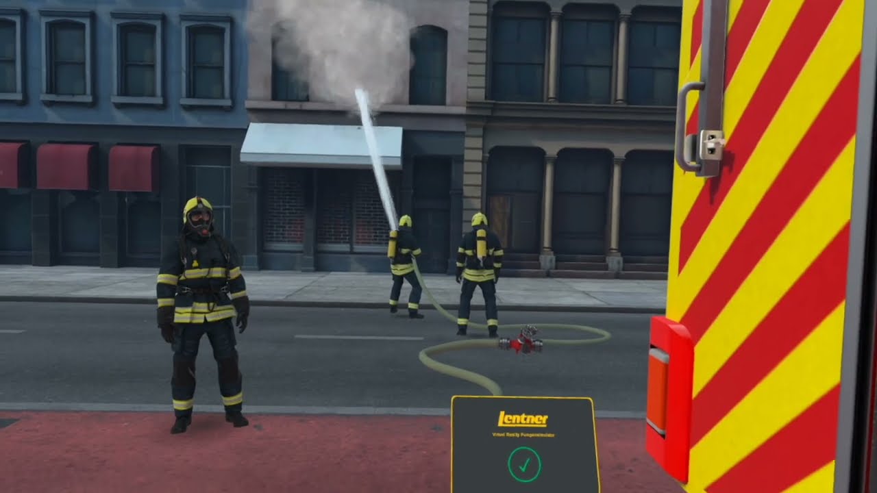 Virtual Reality: Pumpensimulator / Wohnungsbrand