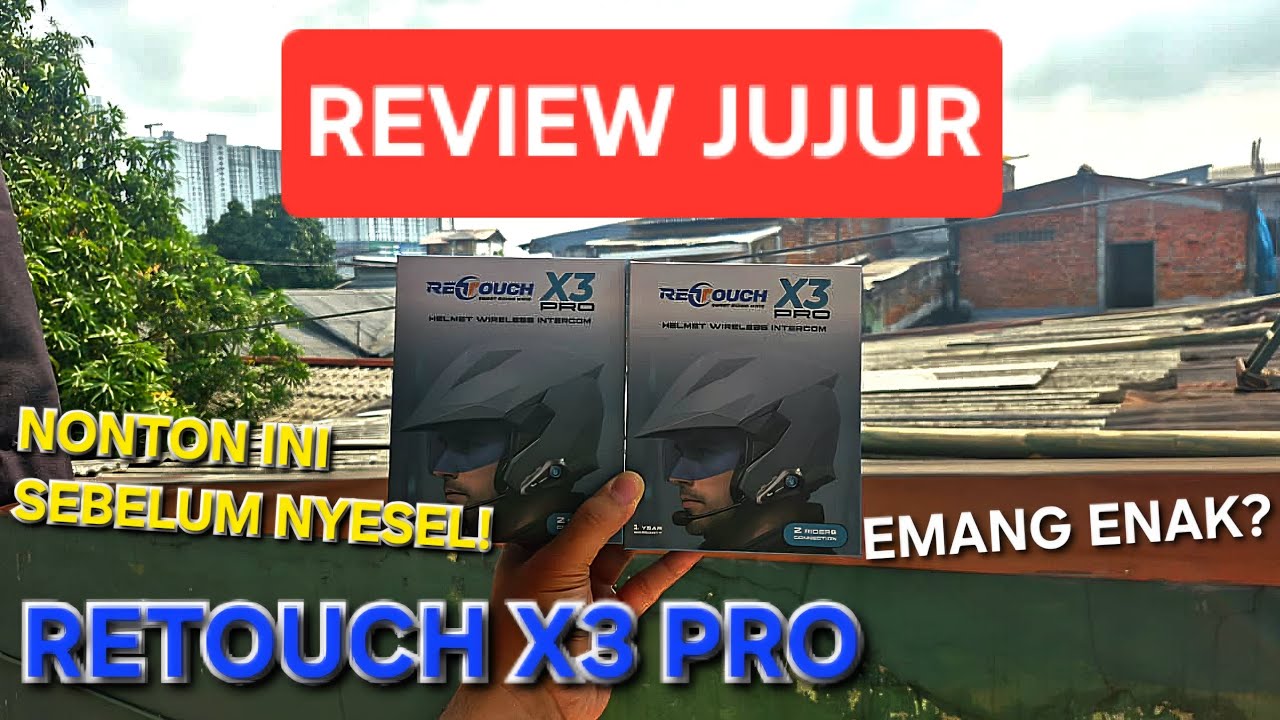 WAJIB NONTON! SEBELUM BELI INTERCOM MURAH RETOUCH X3 PRO BIAR GA NYESEL!