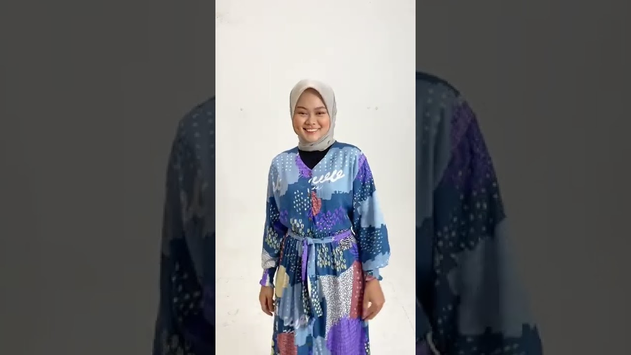 How I Style Printed Dress #HIJUP #shorts
