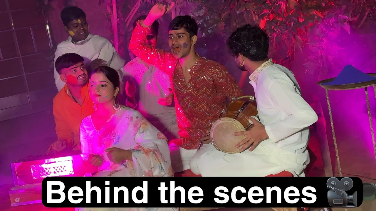 Behind the scenes of our new bhojpuri song 😍