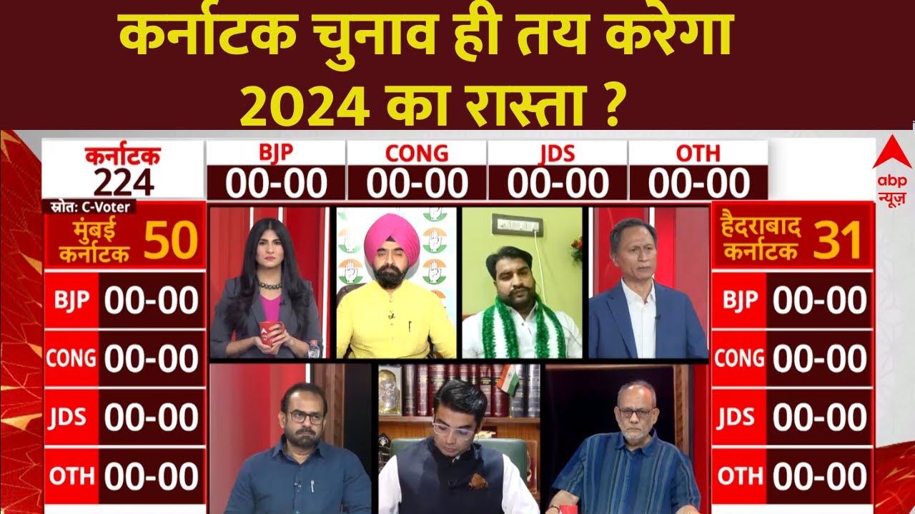 Karnataka Election Exit Poll: क्या कर्नाटक चुनाव ही तय करेगा 2024 का रास्ता ? |Congress | BJP | JDS