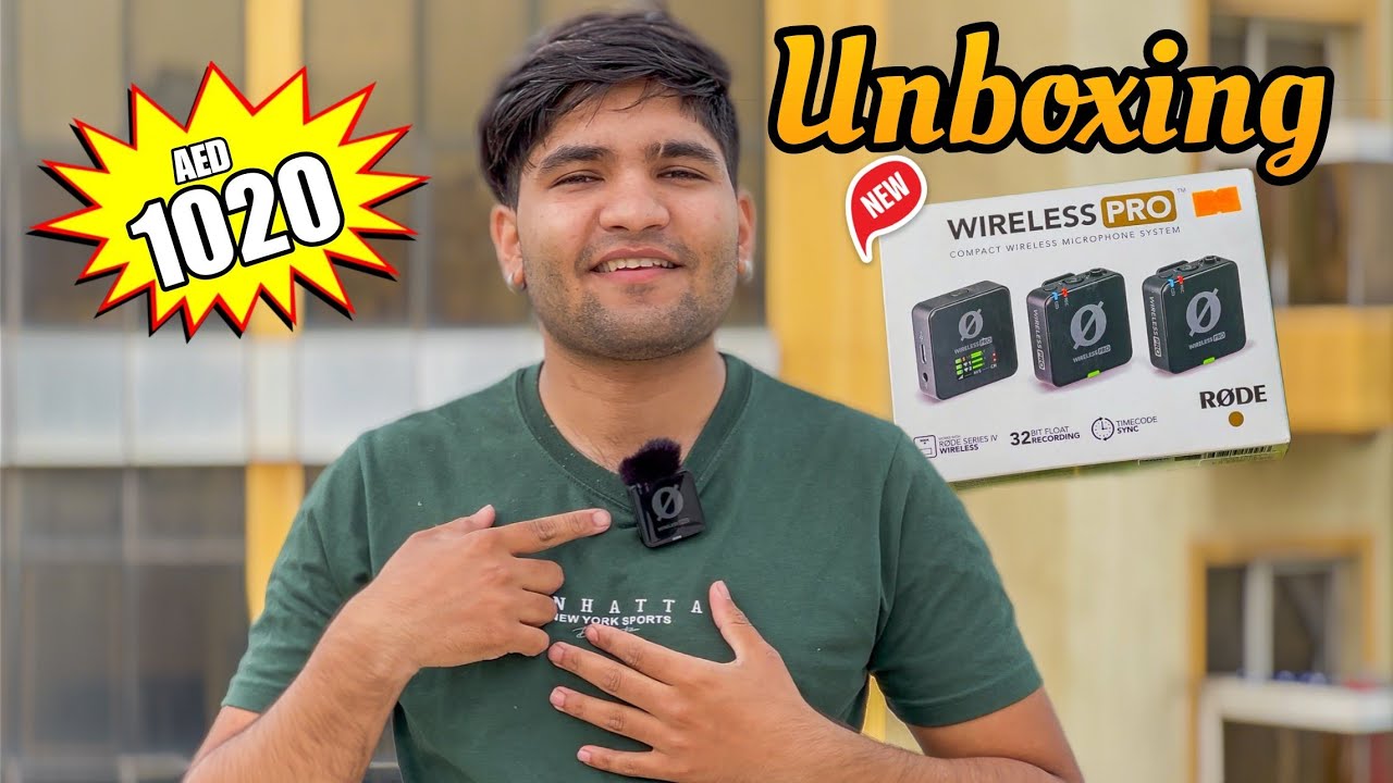 FINALY! Buy My Dream Mick🔥 |  RØDE WIRELESS PRO✨️ Dubai Vlog✨️ 