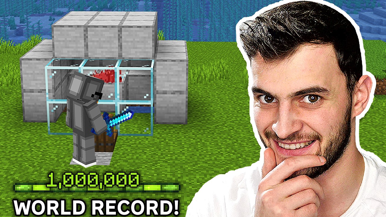 1,000,000 Levels in Hardcore Minecraft...