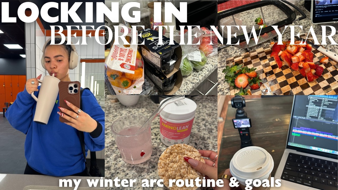 Как я готовлюсь к Новому году | Несовершенное начало, тренировки, подготовка продуктов и т.д.