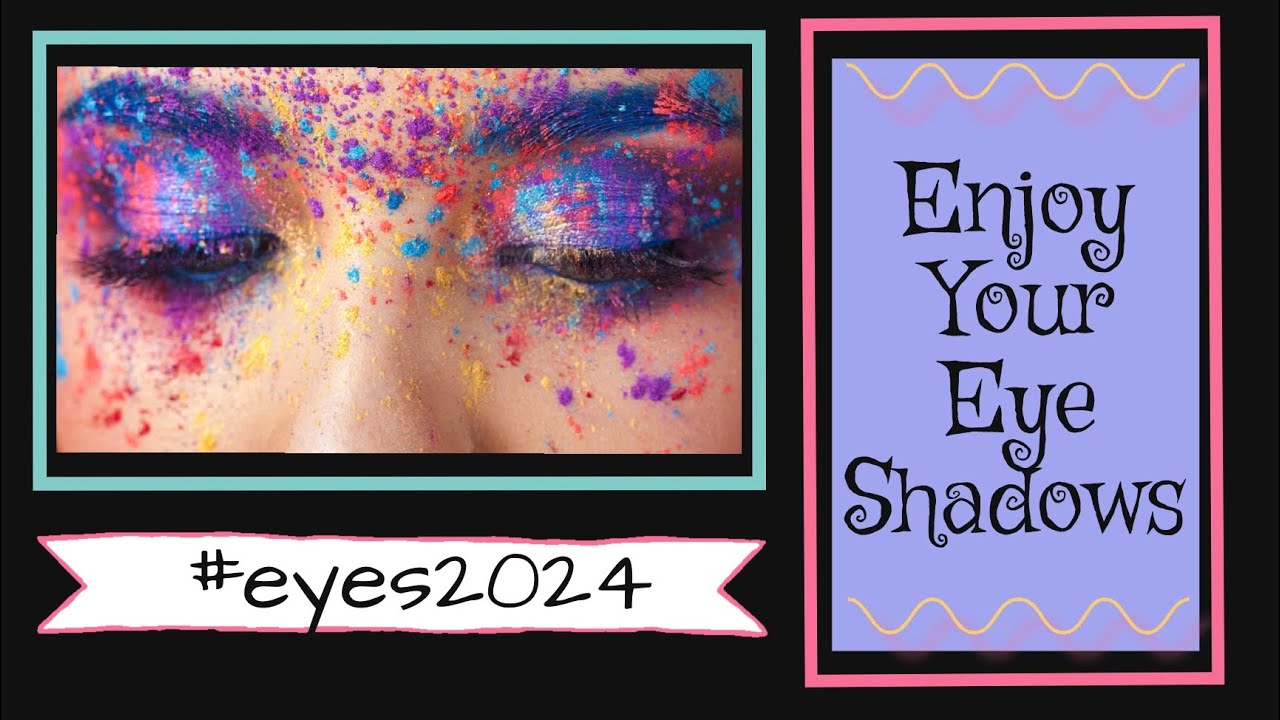 Enjoy Your Eye Shadows || Feb 2024 Update #1 || #projectpan #eyes2024  #aboutfacebeauty #urbandecay