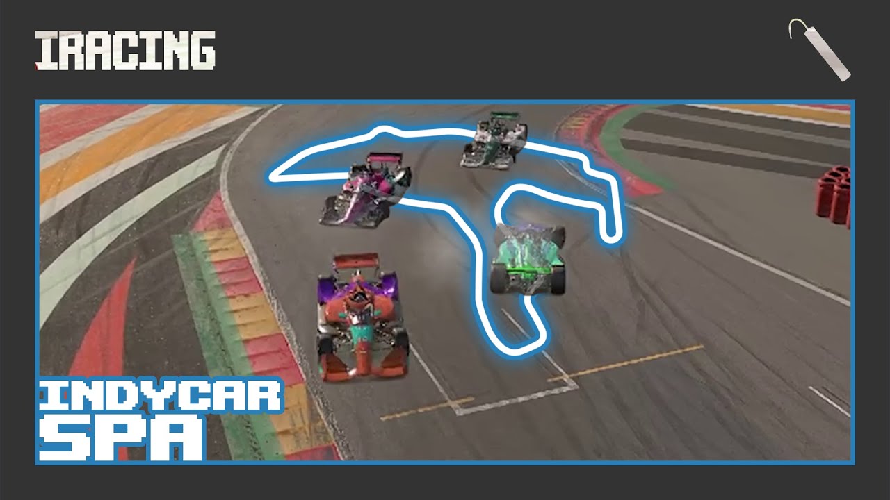 new car, familiar track | iracing indycar at spa