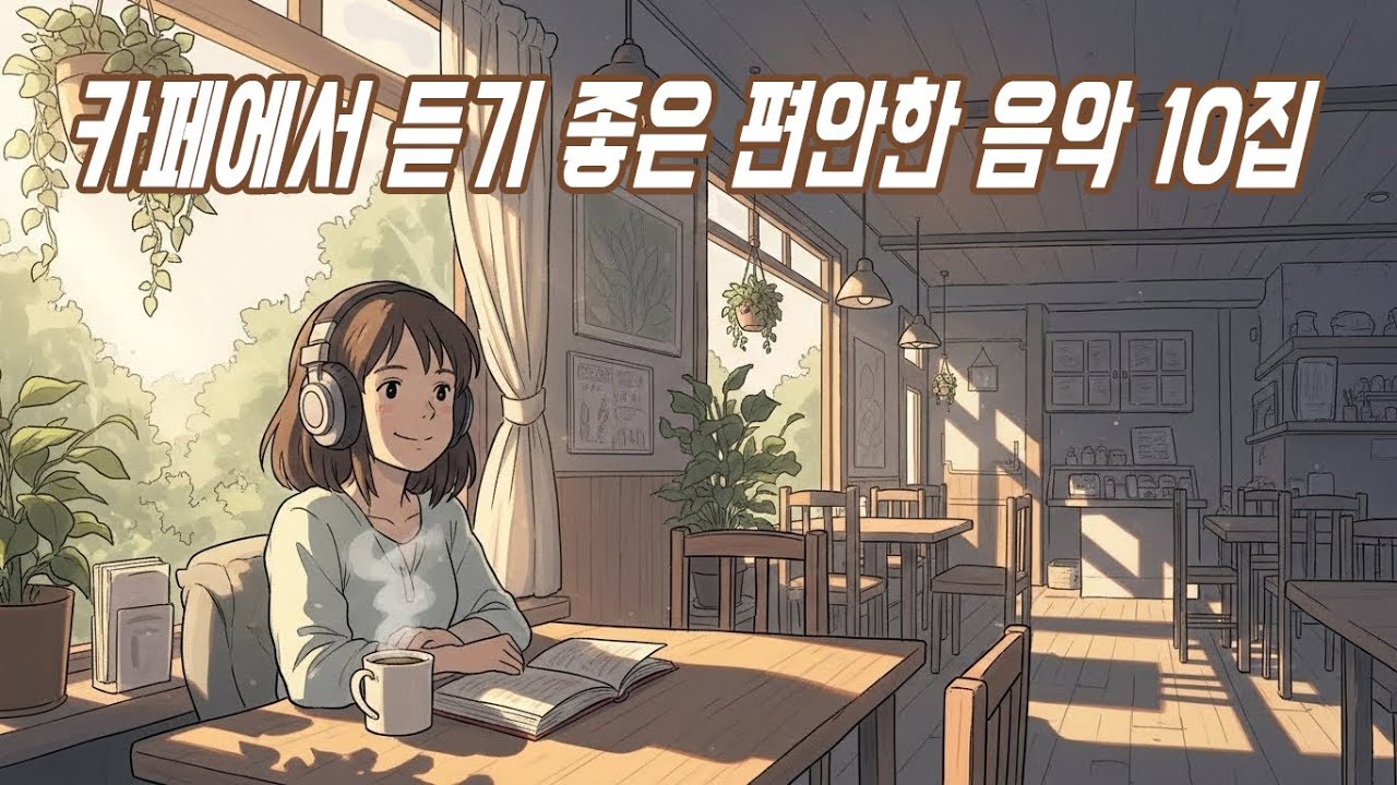 카페에서 듣기 좋은 편안한 음악 10집 | 나른한 겨울 오후 명상과 휴식을 위한 감성 힐링 음악 모음 플레이리스트