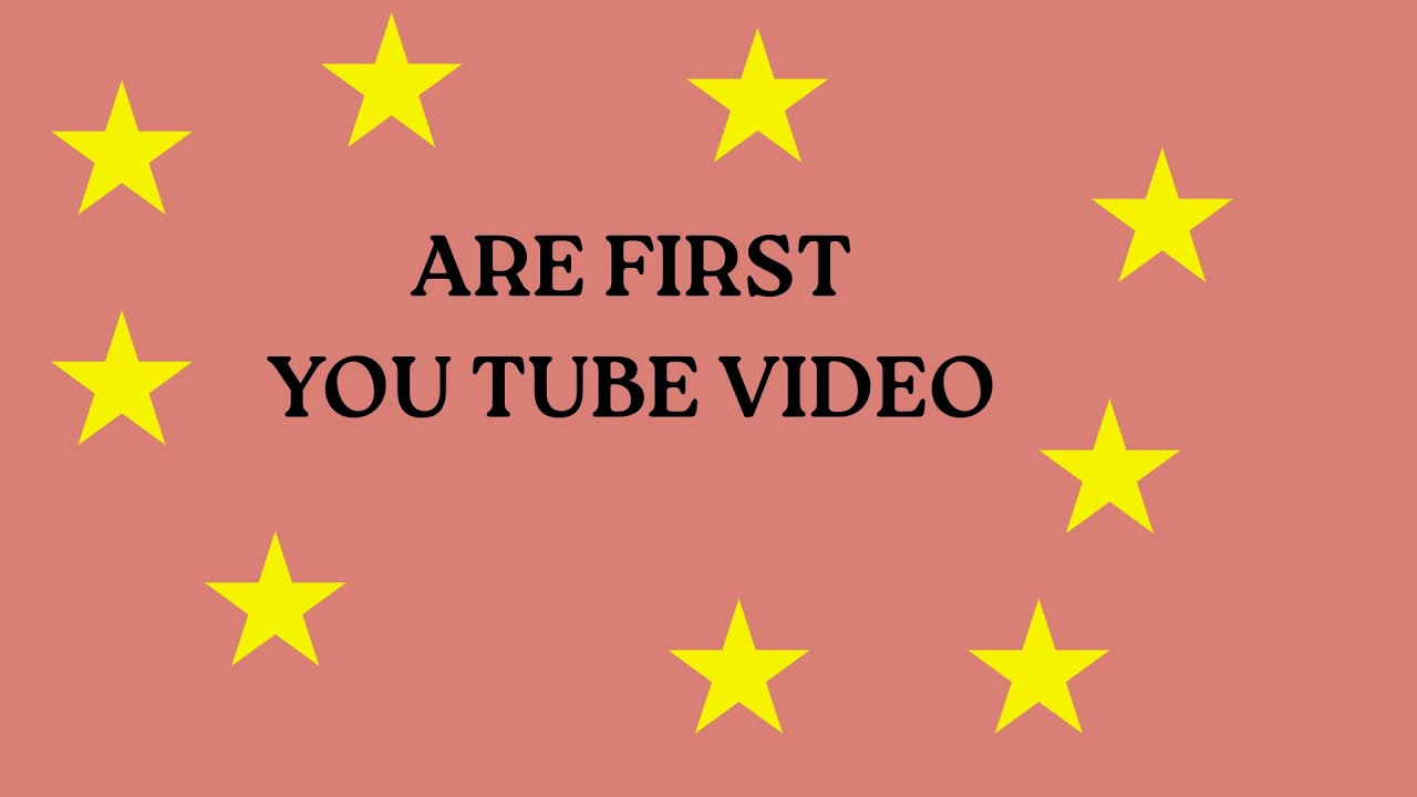 Are First video! Science Class