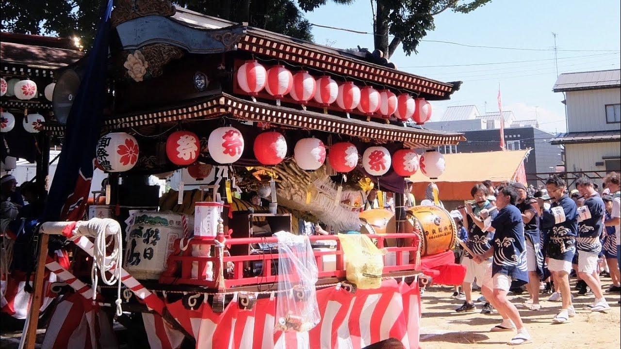 2025 新潟県長岡市 来迎寺白山神社秋季祭礼「しゃぎり」奉納