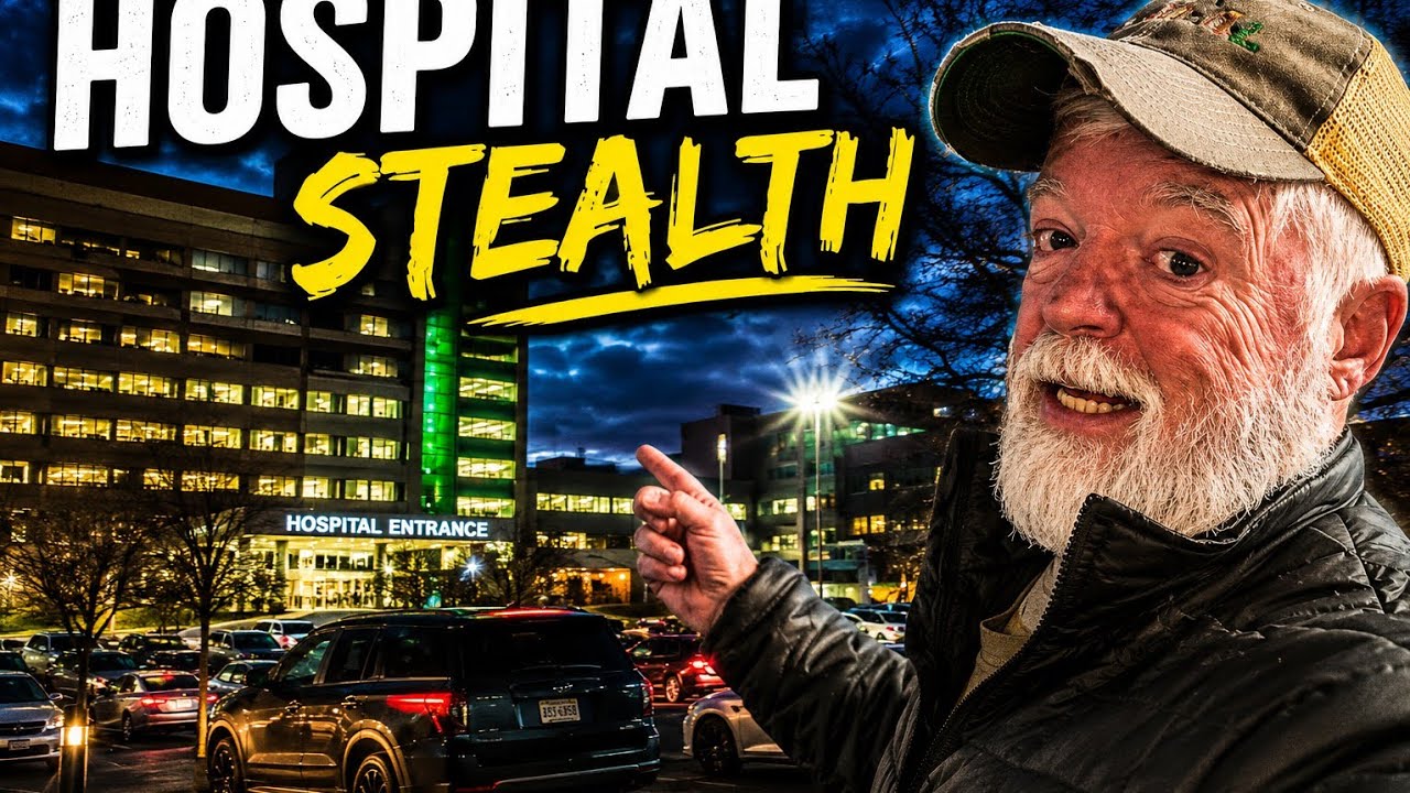 Why I Ended Up Stealth Camping in a Hospital Parking Garage ❄️🚗