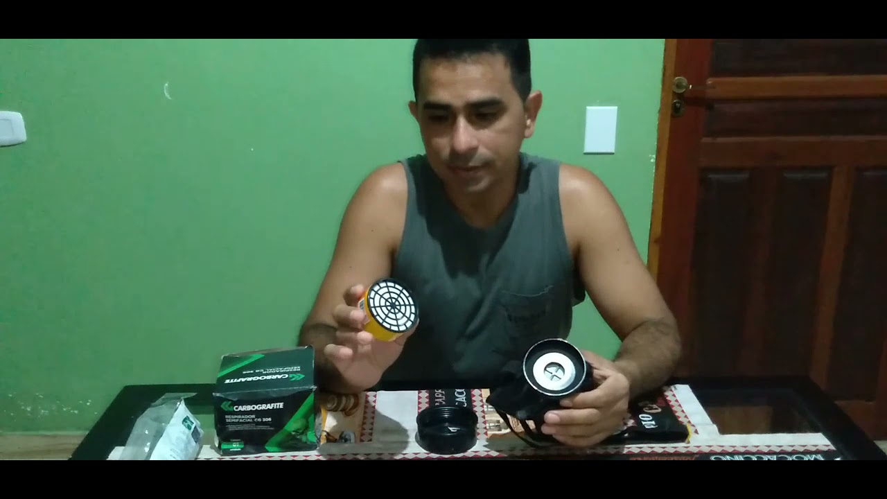 Respirador semifacial CG306 Carbogratite