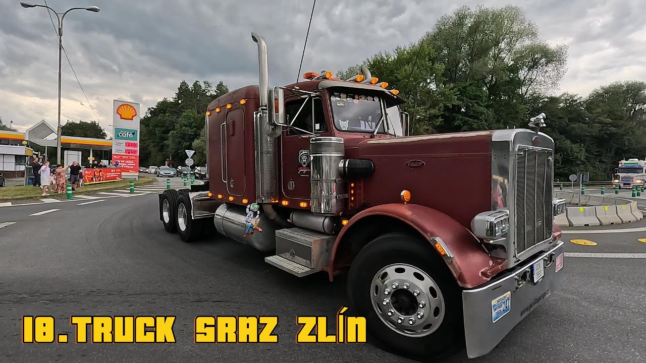 TRUCK SRAZ ZLÍN 2025 - sobota, kruháč u Shell, ul. Fryštácká.