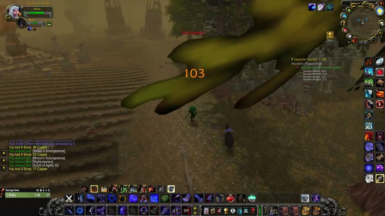 Unfinished Business (WOW classic quest)