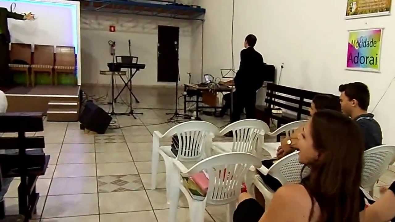 Pastor Rogéio na Igreja  Assembleia de Deus Ministério de Belém
