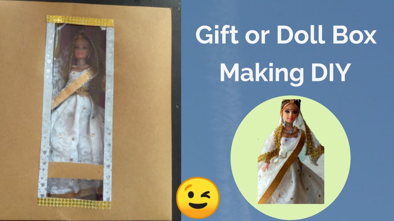 Quick and Easy Doll Box Making  | window Gift Box Making Craft DIY|Paper Craft.