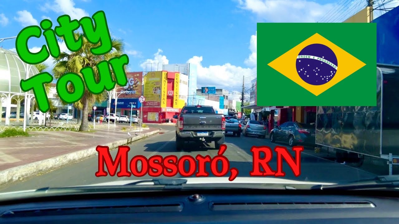 4K Driving into Mossor&oacute;, RN, Brazil