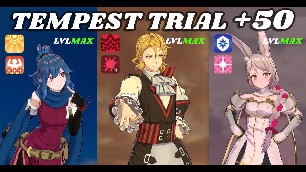 FE:Engage TEMPEST TRIAL+TEAM SHOWCASE (Maddening)