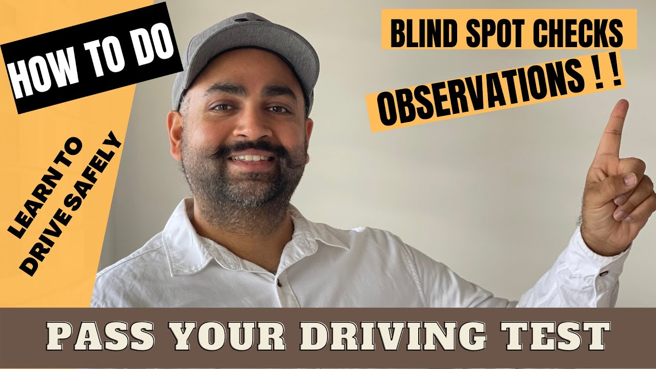 HOW TO SHOULDER CHECK(BLIND SPOT OBSERVATIONS CHECK)DURING DRIVING AND PASS YOUR DRIVING TEST IN AUS