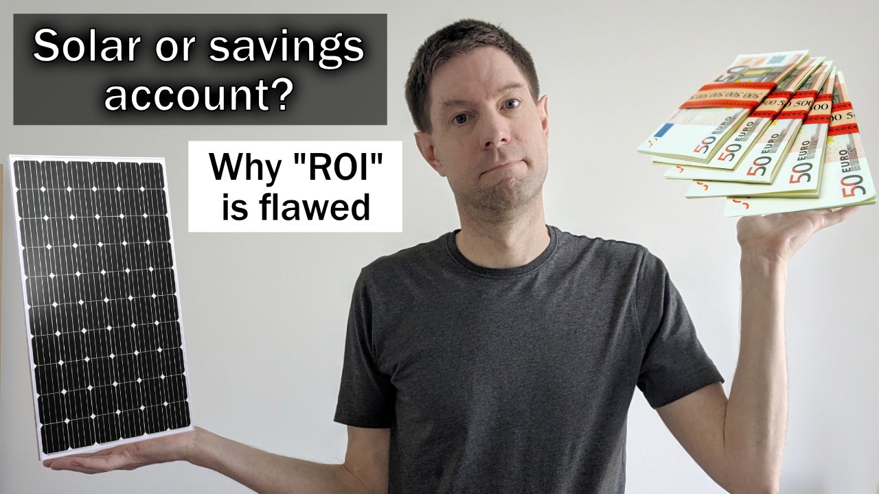 Solar or savings account? - Solar as an 
