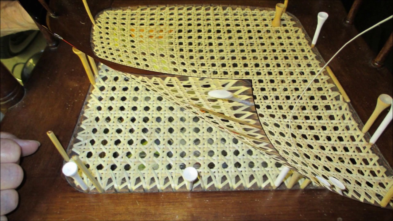 Recaning a seat