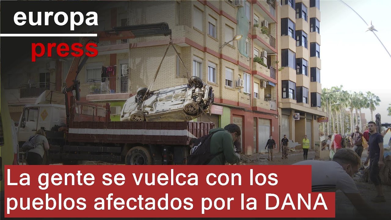 La gente se vuelca con los pueblos afectados por la DANA
