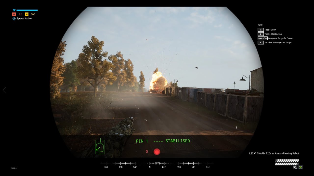 SQUAD Challenger 2 Vs the whole russian armor  (Gameplay)