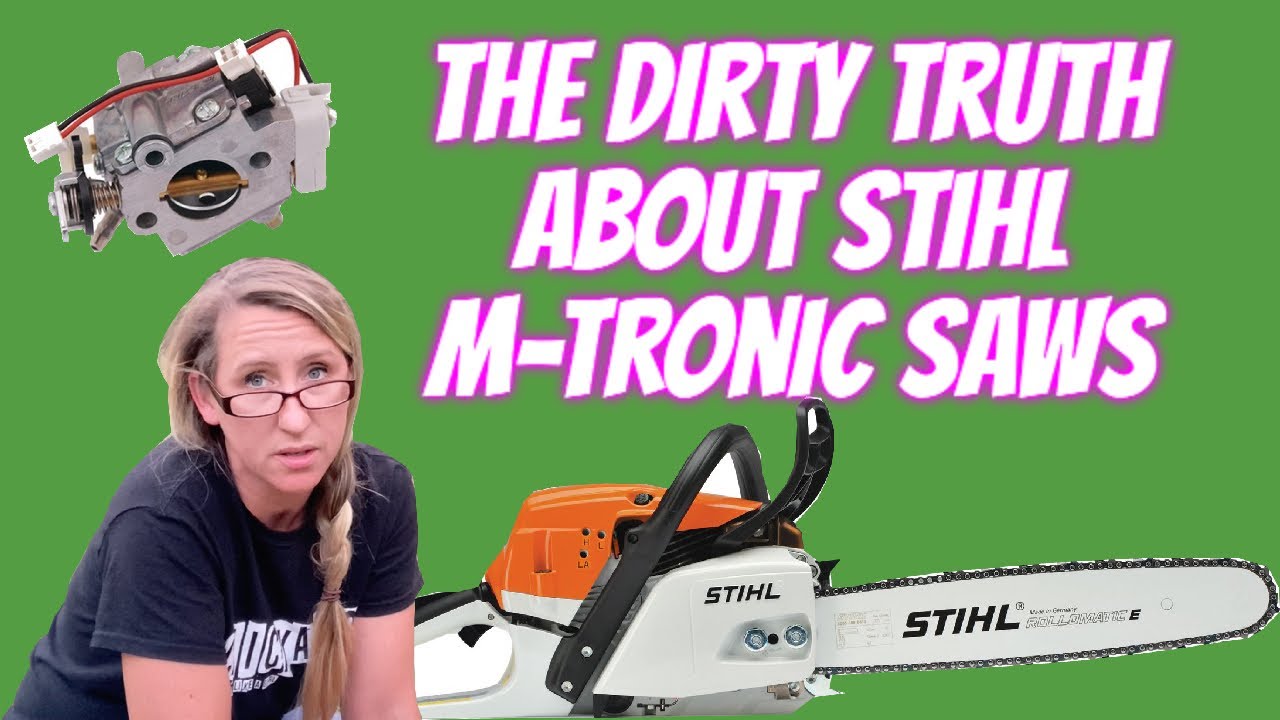 STIHL M-TRONIC CHAINSAW HAS NO CARBURETOR ADJUST, WILL IT 