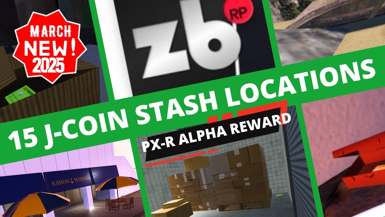 [FREE MONEY] 15 J-Coin Stash Locations in Zaibatsu - Japan RP | ROBLOX (MAR 2025) PX-R ALPHA REWARD