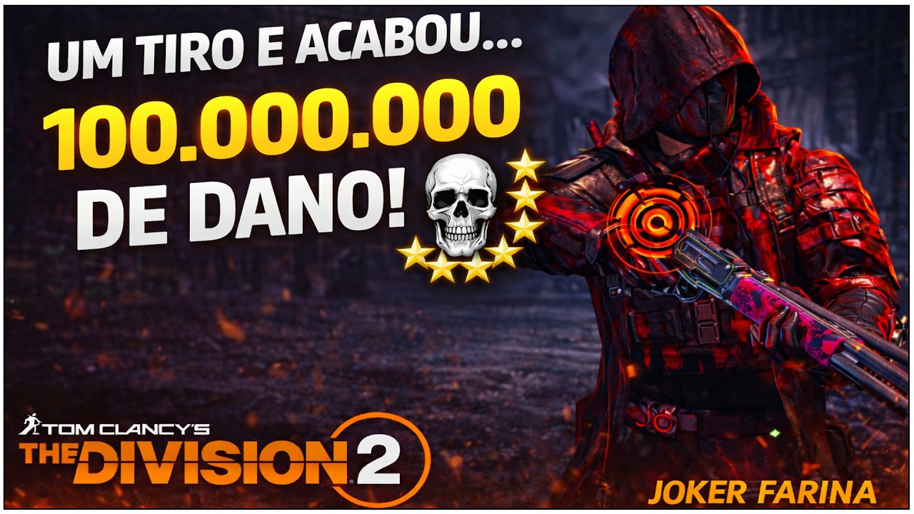 RIFLE META ABSURDA! BUILD HIT KILL INSANA 100.000.00 dano em The division 2