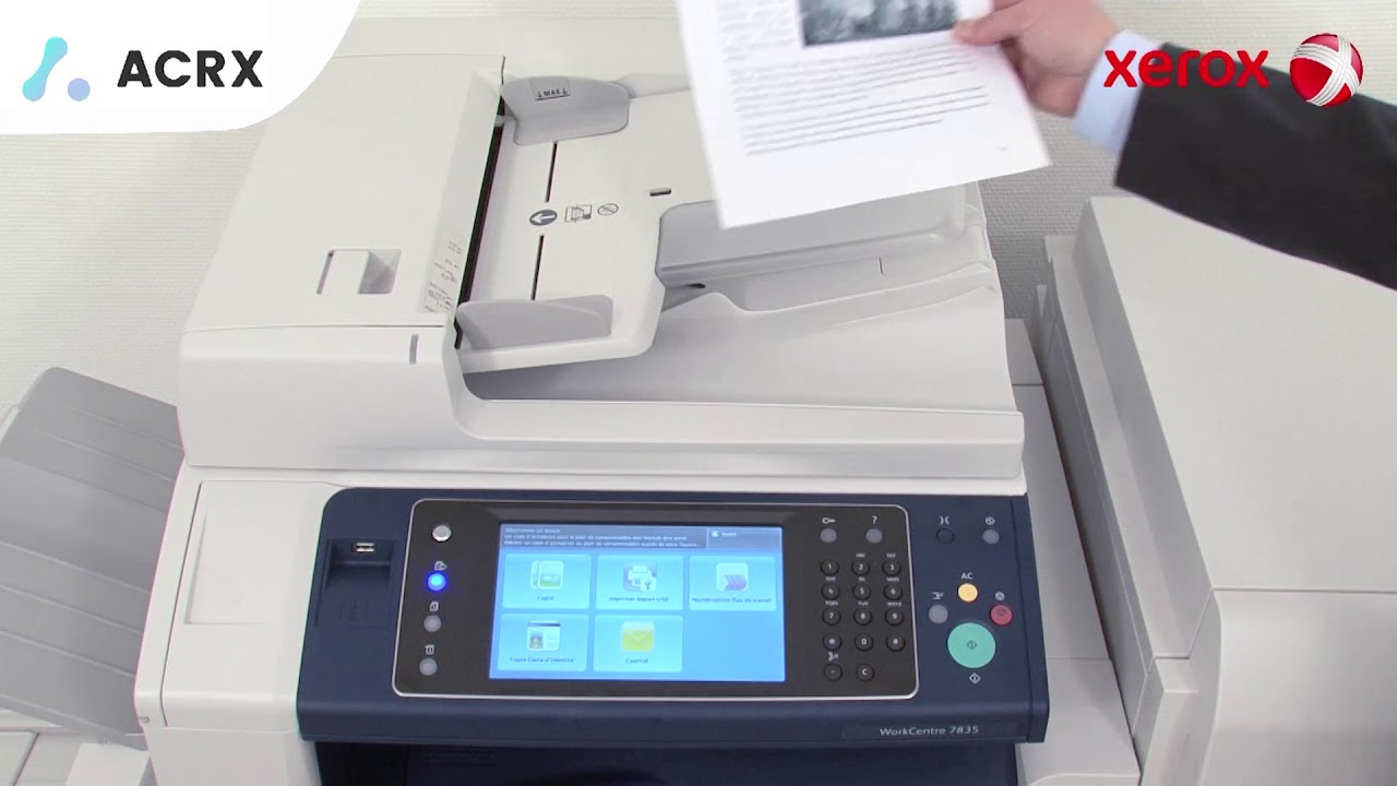 Comment imprimer sur Xerox WorkCentre 72xx et 78xx