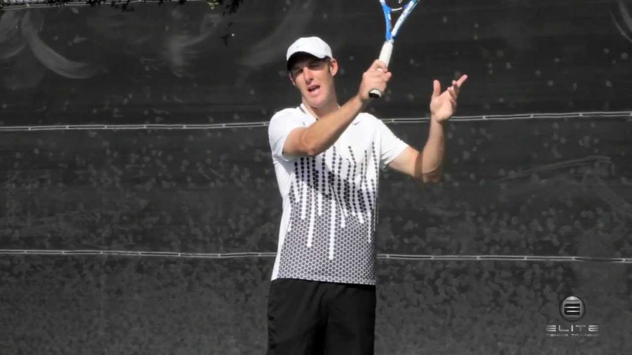 Elite Tennis Training: Handling The High Backhand w/ ATP Pro Scott Doerner