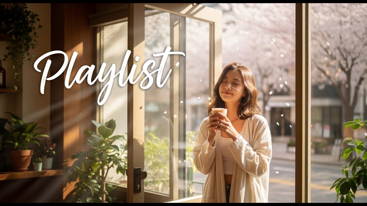 [PLAYLIST] 카페 문을 열자마자 쏟아져 들어오는 봄바람에 기분 좋은 설렘이 번졌어 🌸