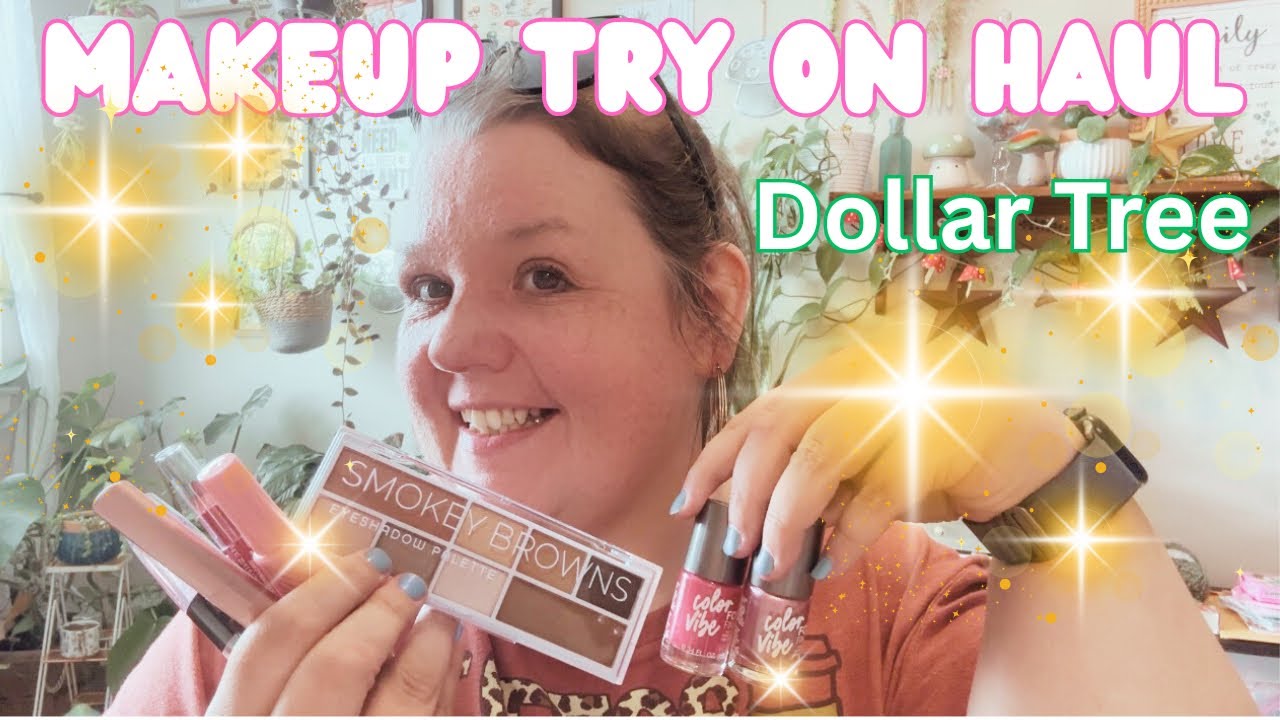Makeup 💄 Dollar Tree Haul & Try on | New Products 