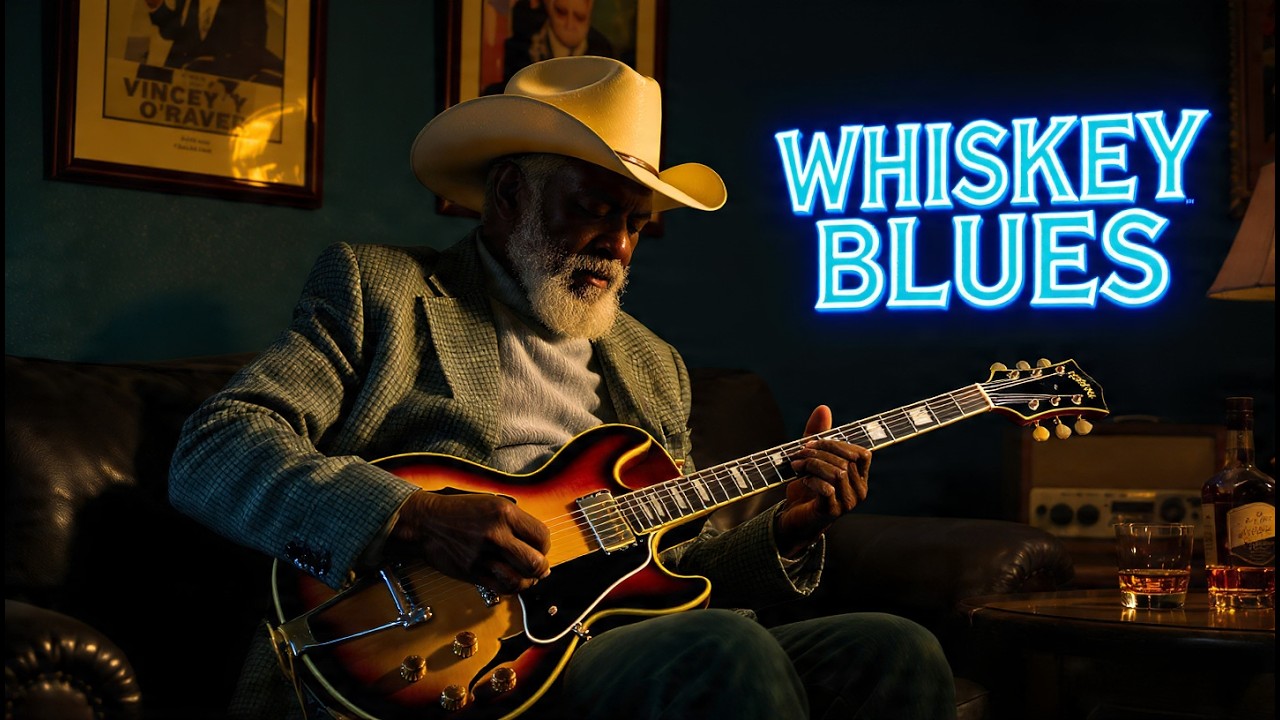 Whiskey Blues Nights | Slow Blues Rock Compilation – Love, Heartbreak & Soul