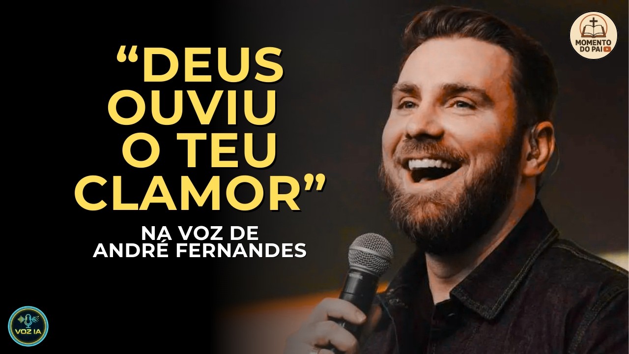DEUS RESPONDE A TUA ORAÇÃO | NA VOZ DE ANDRÉ FERNANDES