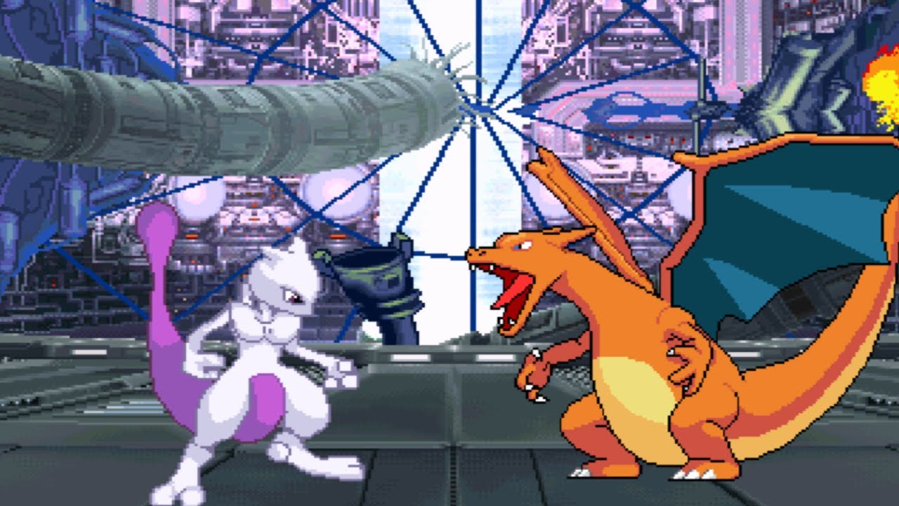 Mewtwo vs Charizard ULTIMATE EPIC FIGHT🔥 Pokemon Mugen Games Battle Tribute Gameplay 2023