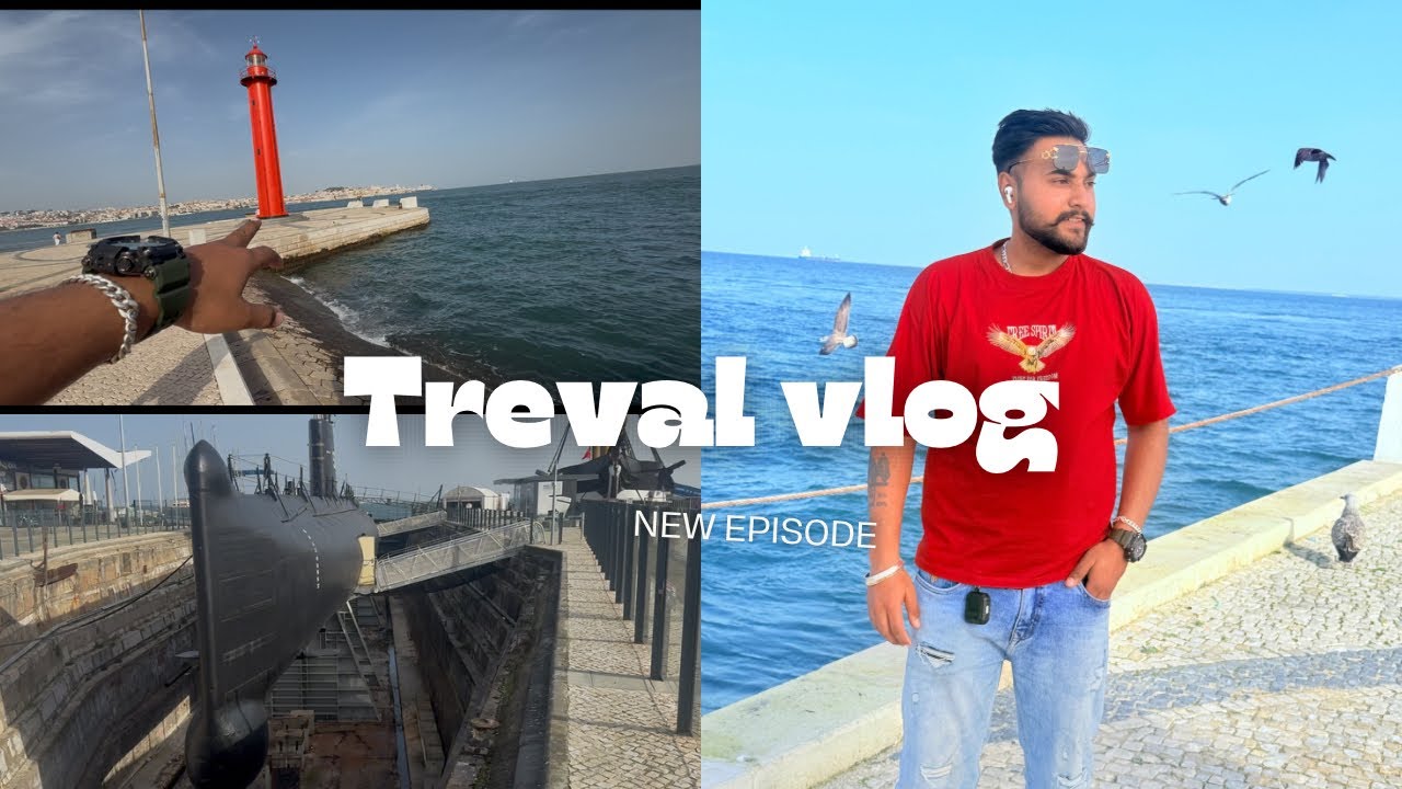 Today we are traveling in Portugal 🇵🇹 Ajj Apa Smunder Wal Gye Dekho Ki Njara?