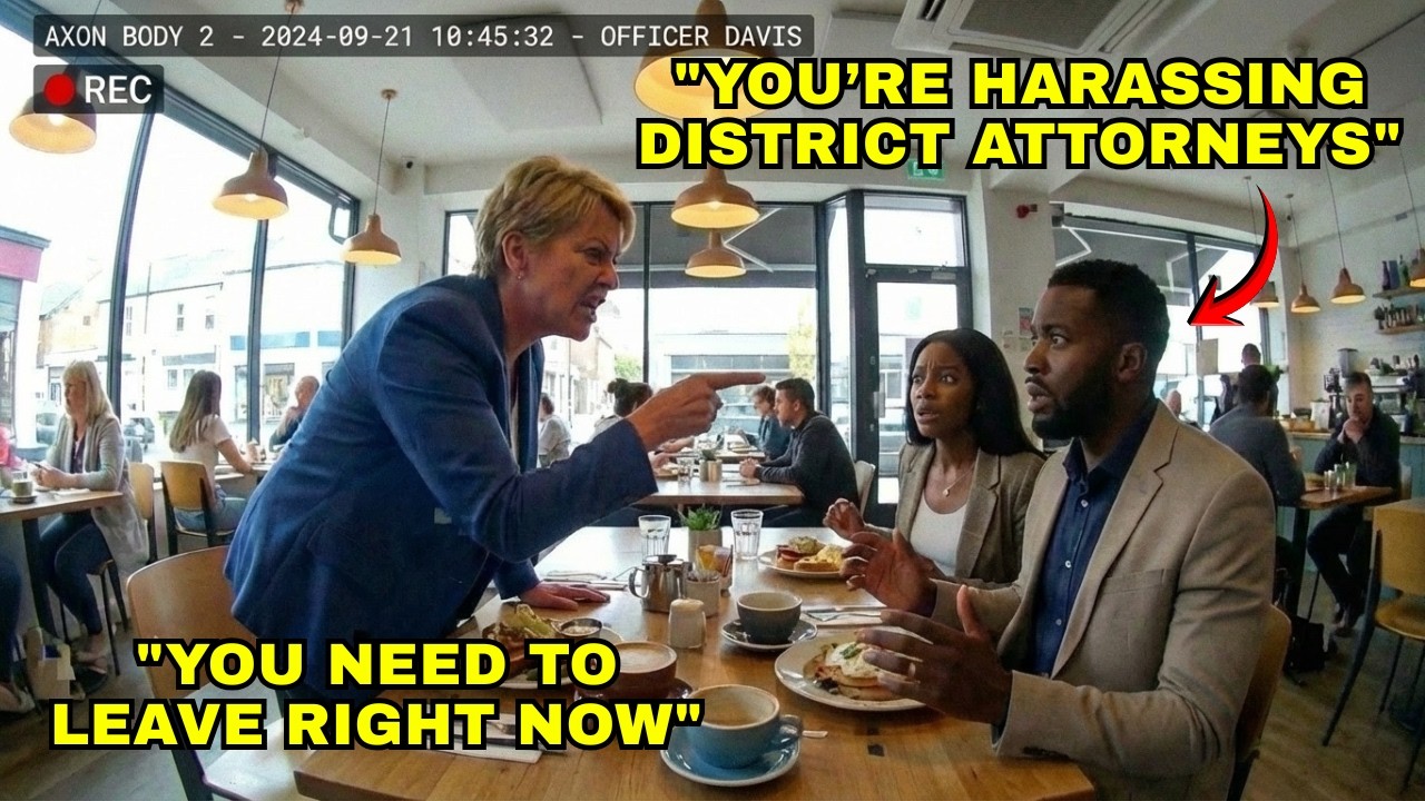 Karen Demands Black Couple Leave Cafe for Making Her 