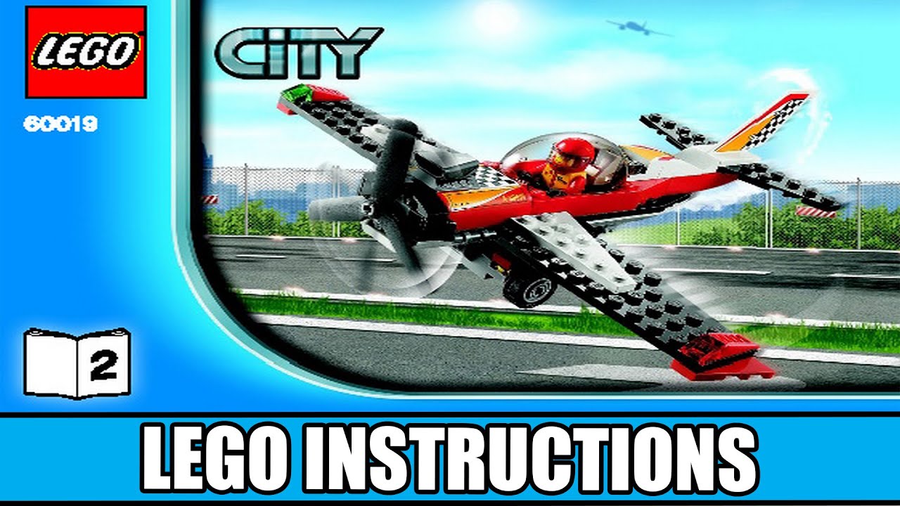LEGO Instructions | City | 60019 | Stunt Plane (Book 2)