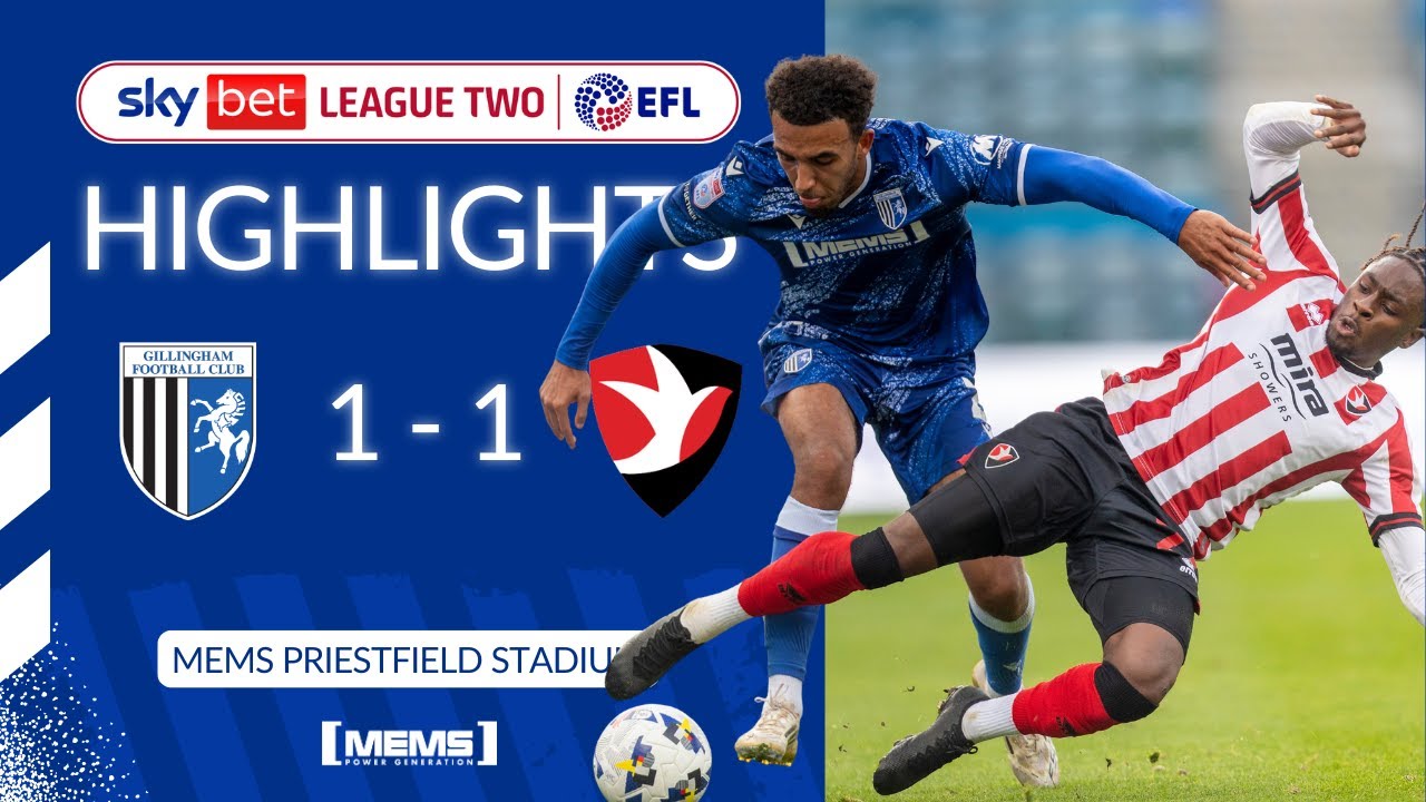 HIGHLIGHTS | GILLINGHAM 1-1 CHELTENHAM TOWN