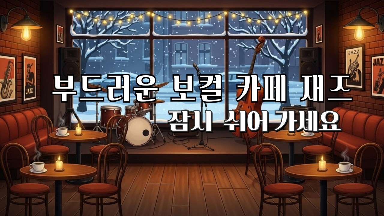 커피와 함께 아침엔  재즈☕ 보컬 카페 재즈. #아침을 여는 재즈💕  커피 마시기 좋은 보컬 카페 재즈 플레이리스트