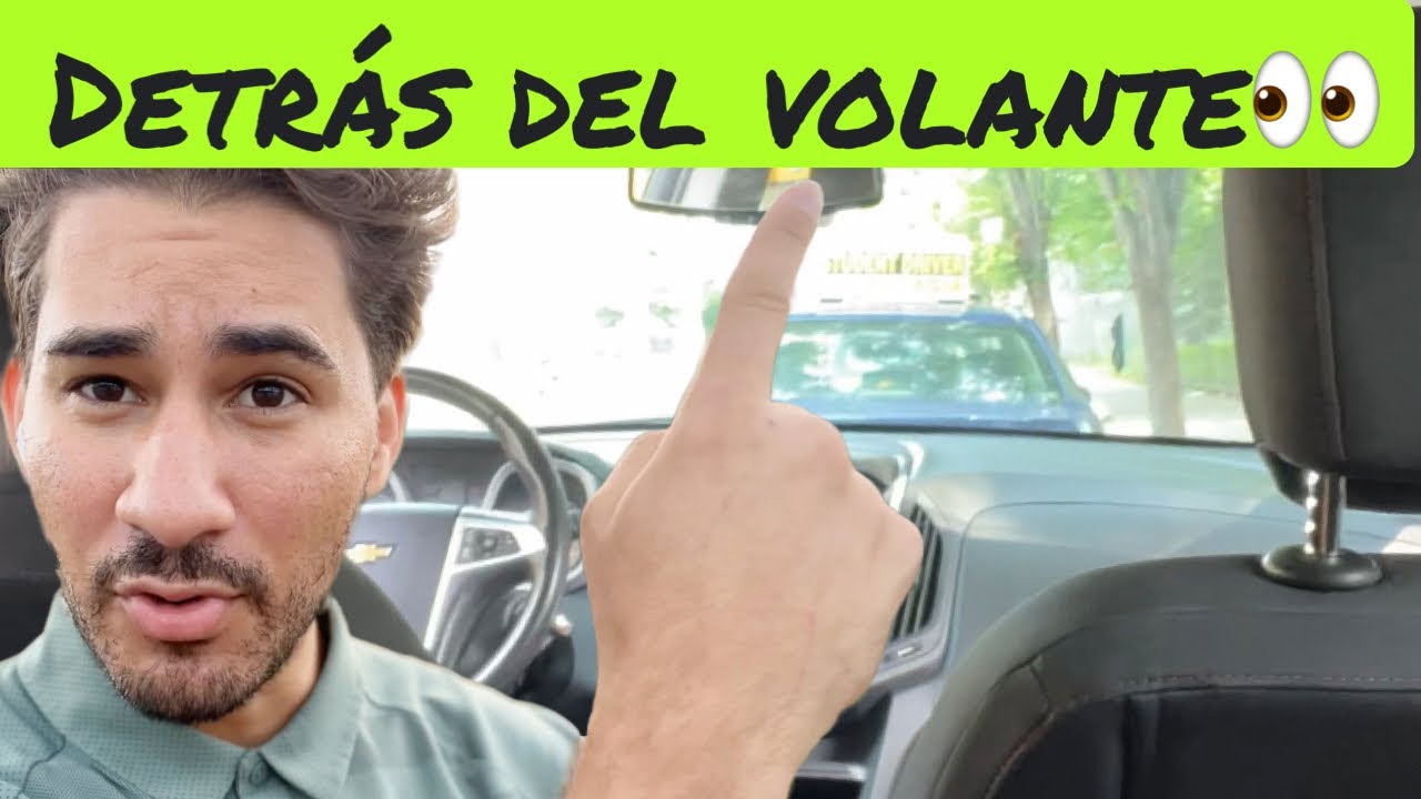 Camara Oculta Detrás del Volante en un Examen de Manejo