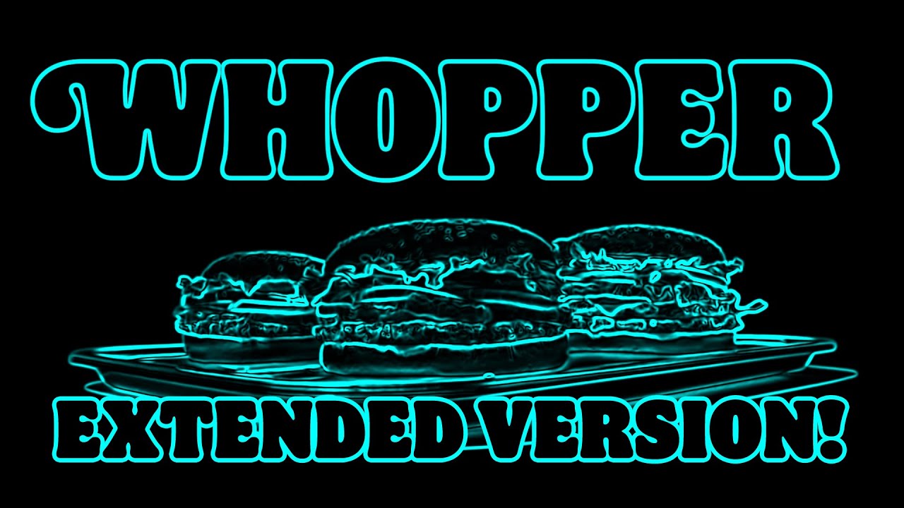 Burger King "Whopper Whopper" Vocoded to Electronic Sounds (Extended Version)