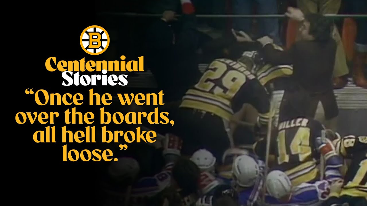 Bruins Legends Relive 1979 Brawl With Rangers Fans | Centennial Stories: The Melee at MSG
