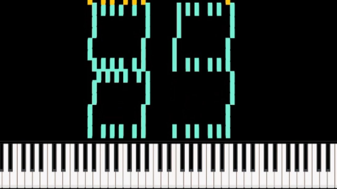 Odd Numbers 1 to 100 on Piano | Fast Tempo with Swing Rhythm