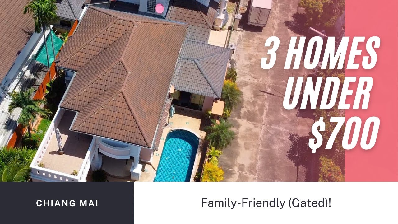 Chiang Mai Homes for Rent - 3 Homes Under $700