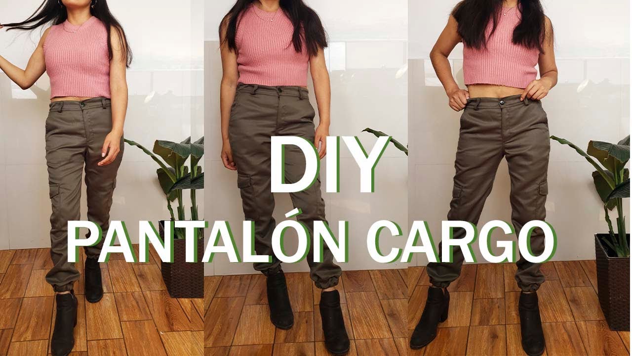DIY PANTALÓN CARGO CONFECCIÓN ✂ Tutorial PARTE 2