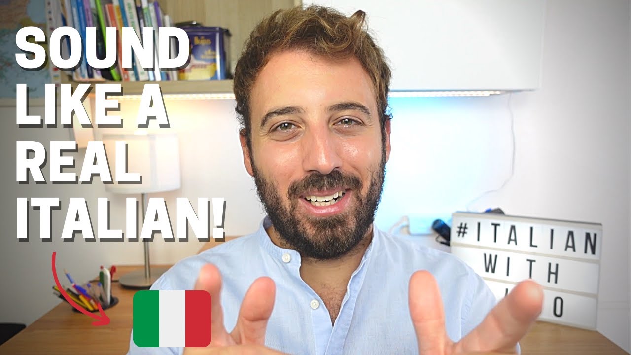 Want to sound like an Italian NATIVE speaker? Use these 5 phrases...(Subtitles ITA/ENG)